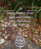 Christmas  Star - For Tree Or Freestanding Personalised