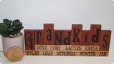 Grand-kids - Block Keepsake