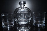 Crystal Whiskey Decanter Set