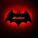 Bat Wall Light - Personalised