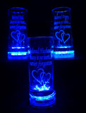 Remembrance  Vase - with LED Base