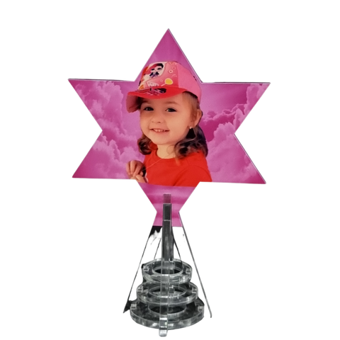 Christmas  Star - For Tree Or Freestanding Personalised
