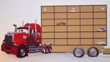 Red Mack  Hot Wheels -Matchbox Car Storage